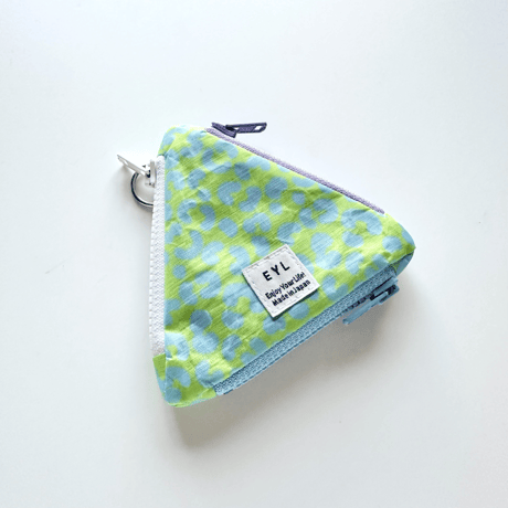 EYL Triple Pocket Pouch【COIN】DCFH Green Leopard