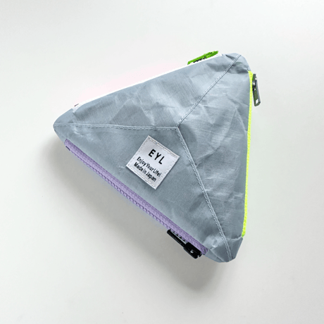 EYL Triple Pocket Pouch【S】DCF Hybrid Frost Blue