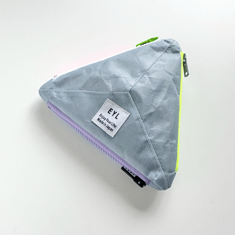 EYL Triple Pocket Pouch【S】DCF Hybrid Frost Blue