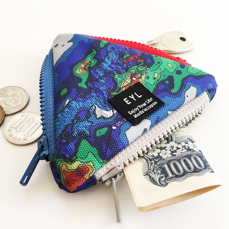 EYL Triple Pocket Pouch【COIN】Rainfall Radar