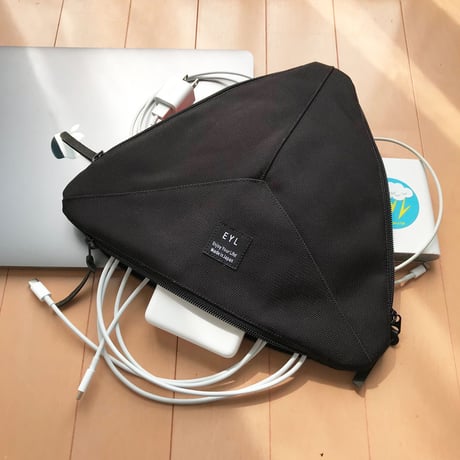 EYL 3 Pocket Pouch【Big】XPac Black