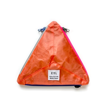 EYL Triple Pocket Pouch【M】DCF Hybrid Orange