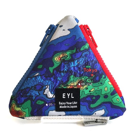 EYL Triple Pocket Pouch【COIN】Rainfall Radar