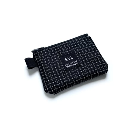 EYL mini wallet "One Shot" Dyneema X-grid Black