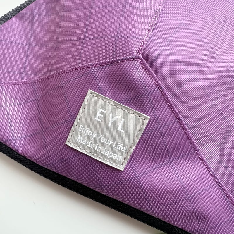 EYL Triple Pocket Pouch【M】ECOPAK Lavender | EYL