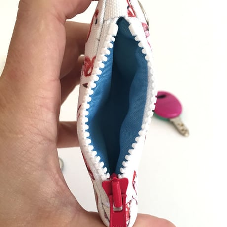 EYL Triple Pocket Pouch【COIN】Flamingo