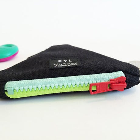 EYL Triple Pocket Pouch【COIN】Black