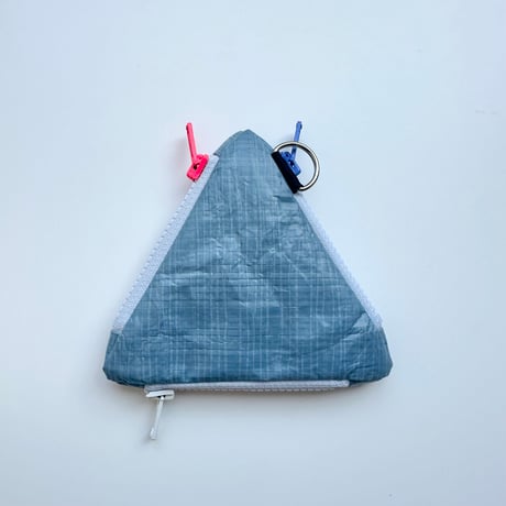 EYL Triple Pocket Pouch【COIN】Sax Blue