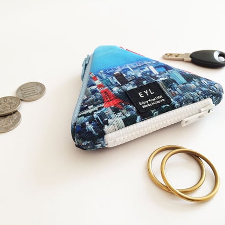 EYL Triple Pocket Pouch【COIN】Tokyo Day