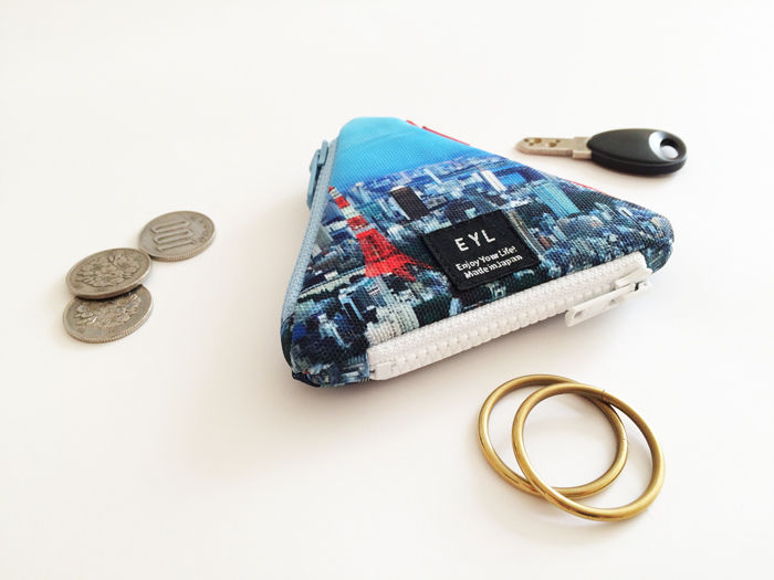 EYLのTriple Pocket Pouchとコインケースです。 EYL Triple Pocket Pouch【COIN】Sax Blue | EYL Onl