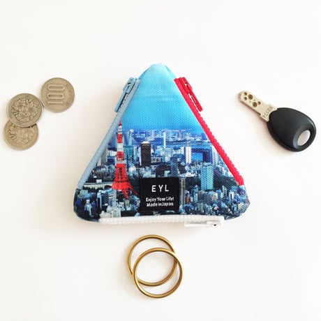 EYL Triple Pocket Pouch【COIN】Tokyo Day