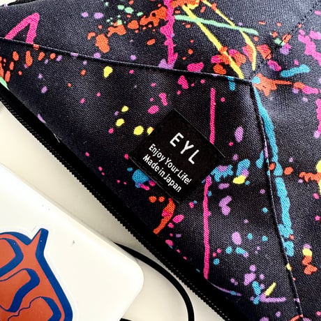 EYL Triple Pocket Pouch【L】Splatter