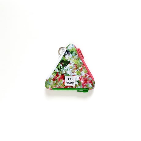 EYL Triple Pocket Pouch【COIN】Impression of Flowers