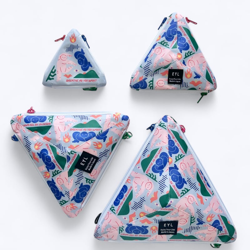 EYL Triple Pocket Pouch【Maeda Mameko】 | EYL Onl
