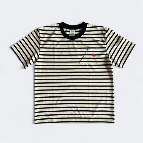 EYL Triangle Pocket S/S Tee DRYCOTTONY HeavyWeight Border