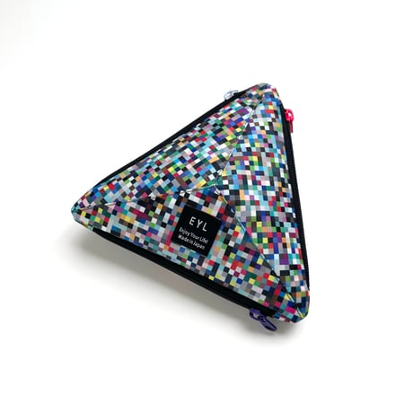 EYL Triple Pocket Pouch【M】X-Pac Digital Noise