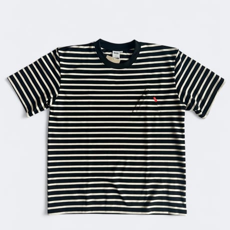 EYL Triangle Pocket S/S Tee DRYCOTTONY HeavyWeight Border