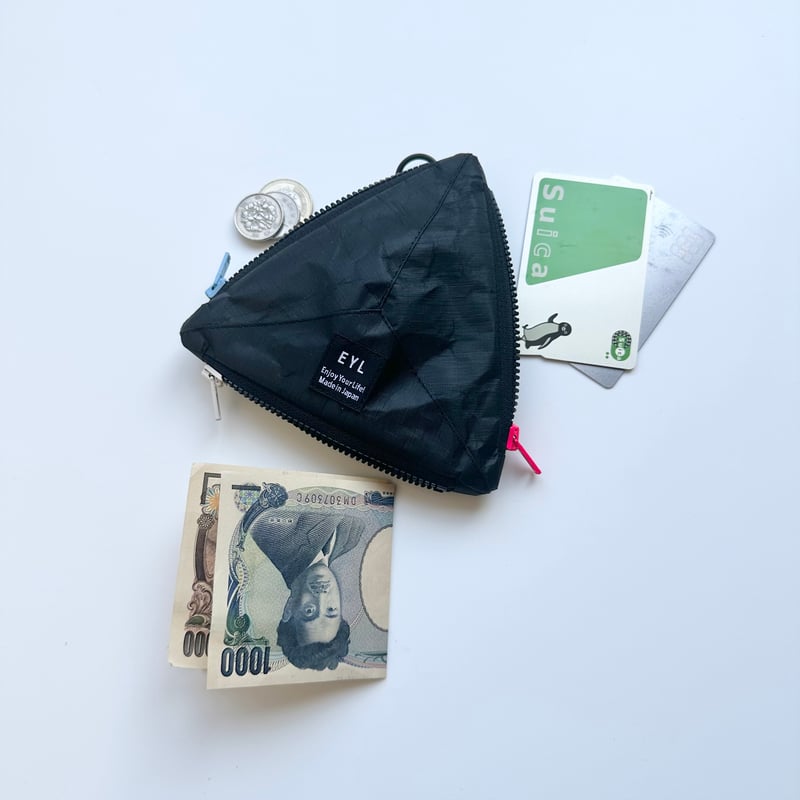 EYL Triple Pocket Pouch【S】DCF Hybrid Black | EY EYL Triple Pocket Pouch【S】DCF Hybrid Black | EY