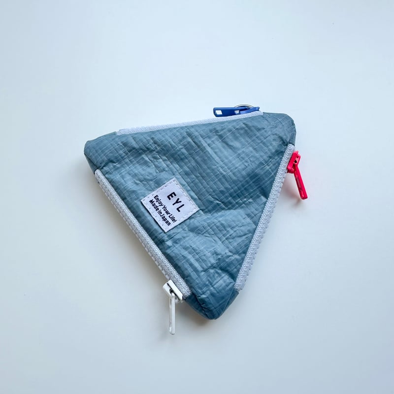 EYL Triple Pocket Pouch コインケース Lサイズ EYL Triple Pocket Pouch【L】Sax Blue | EYL Online