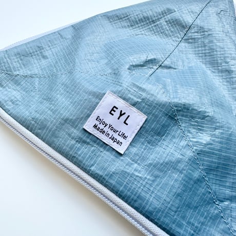 EYL Triple Pocket Pouch【L】Sax Blue