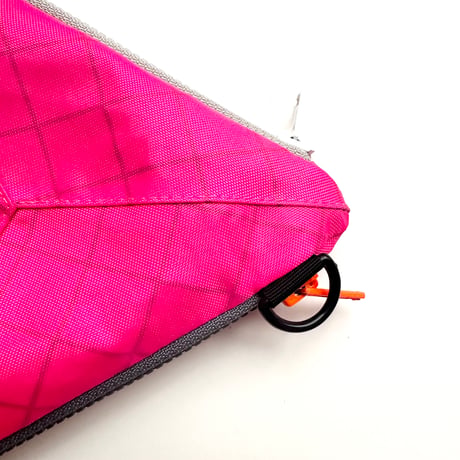 EYL Triple Pocket Pouch【S】Hot Pink