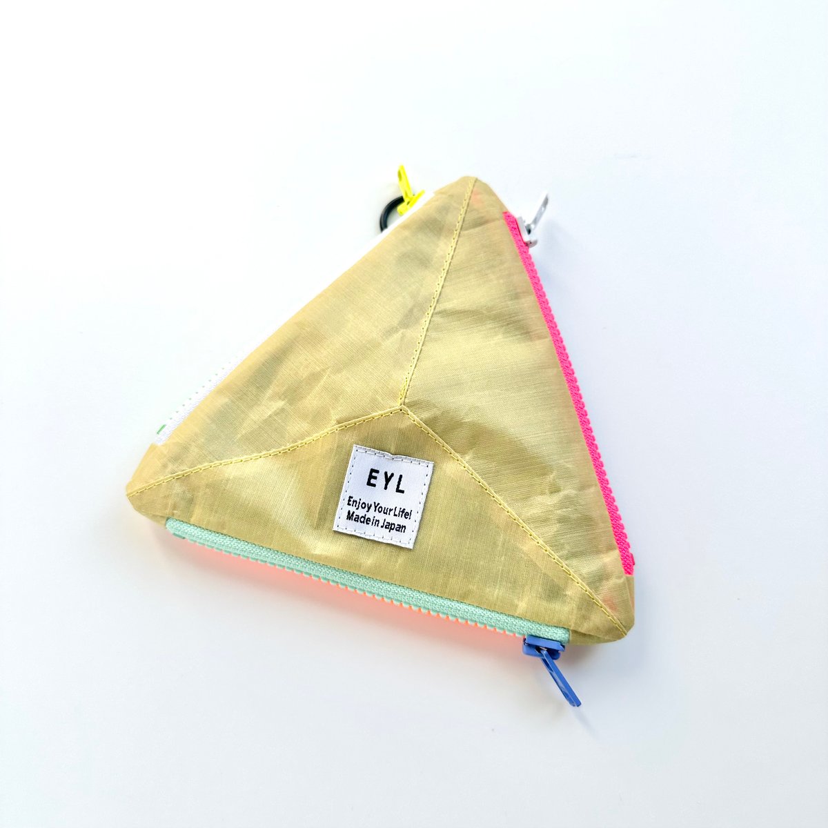 EYL Triple Pocket Pouch【S】DCF Hybrid Yellow | E
