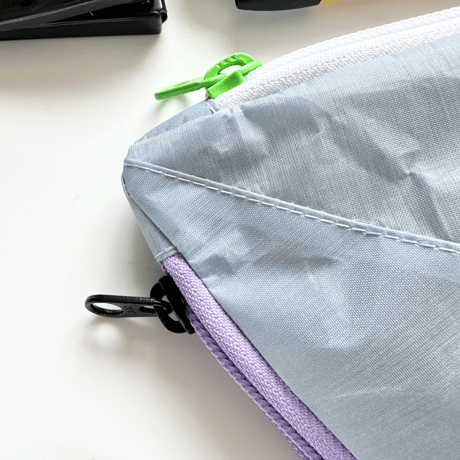 EYL Triple Pocket Pouch【M】 DCF Hybrid Frost Blue