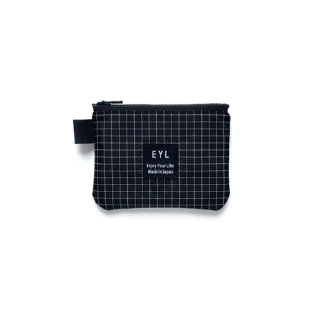 EYL mini wallet "One Shot" Dyneema X-grid Black