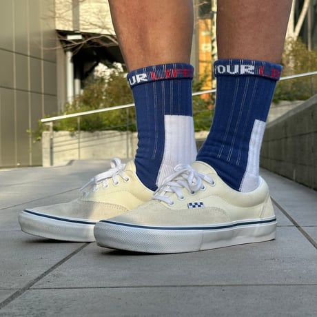 ching & co.× EYL "Blue White" Socks