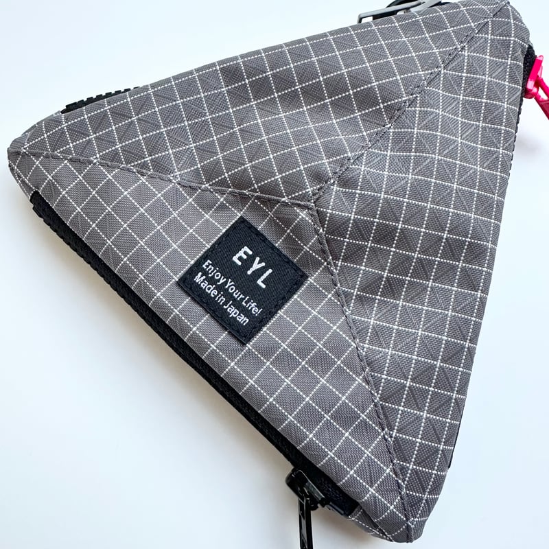 EYL Triple Pocket Pouch【S】 トリプルポケット グレー EYL Triple Pocket Pouch【S】DCF Hybrid Gray | EYL