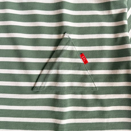 EYL Triangle Pocket S/S Tee DRYCOTTONY HeavyWeight Border