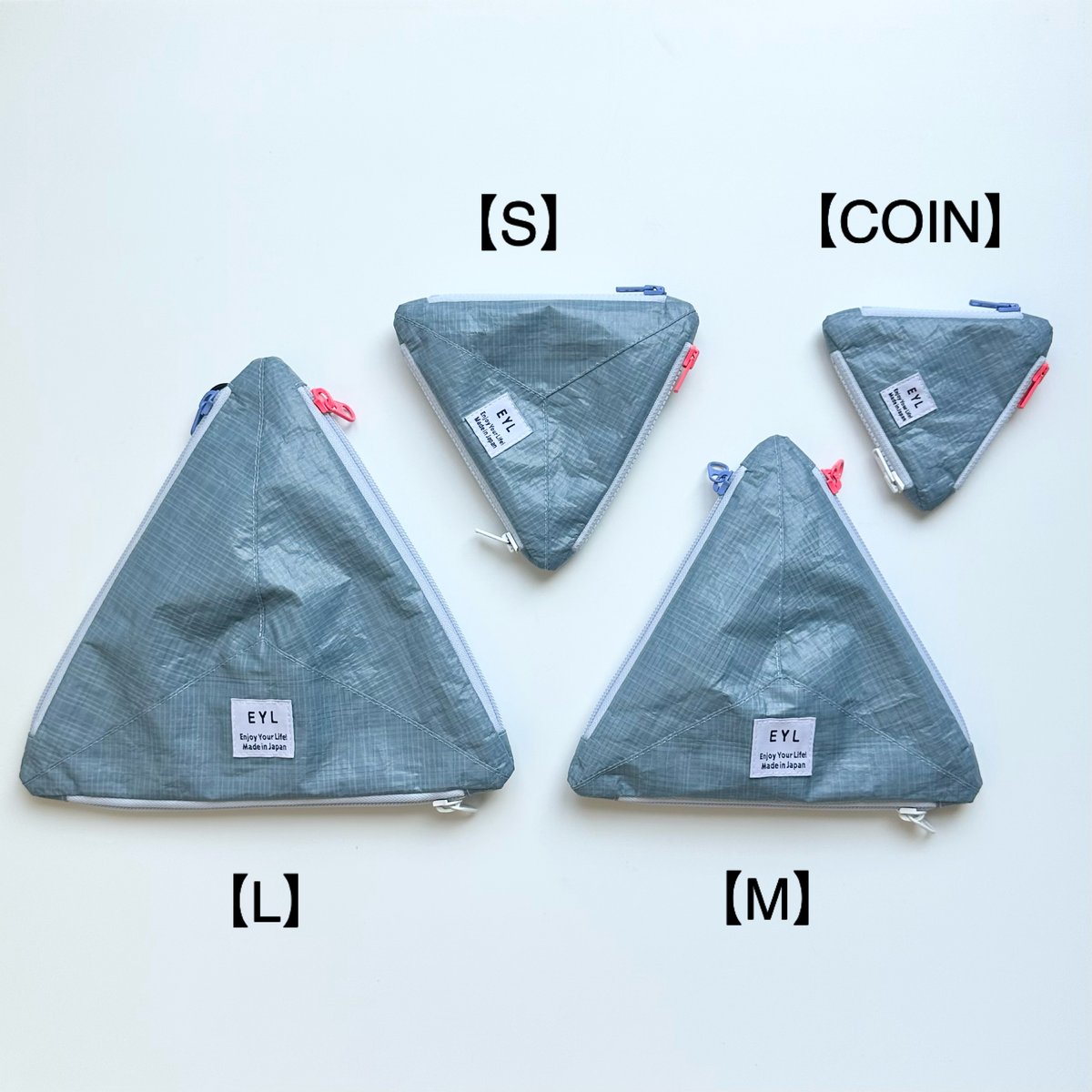 EYL Triple Pocket Pouch【S】Sax Blue | EYL Online