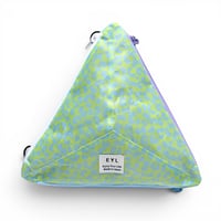 EYL Triple Pocket Pouch【L】DCFH Green Leopard