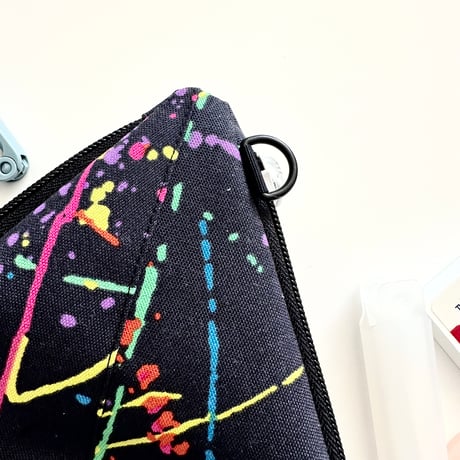 EYL Triple Pocket Pouch【L】Splatter