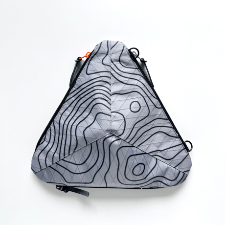 EYL 3 Pocket Pouch【Big】XPac Topo map