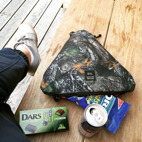 EYL 3 Pocket Pouch【Big】Backwoods Camo