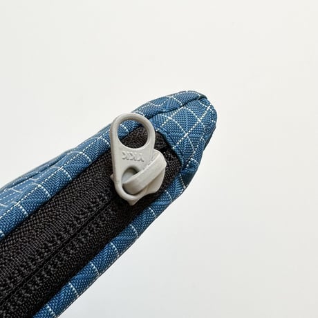 EYL Triple Pocket Pouch【M】Dyneema 210 denier X-grid Blue