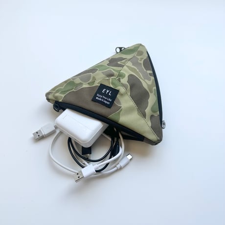 EYL Triple Pocket Pouch【M】Hunting Camo