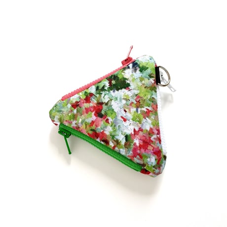 EYL Triple Pocket Pouch【COIN】Impression of Flowers