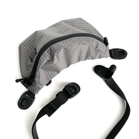 EYL "Waist Bag" 210D HDPE X-Grid Gray