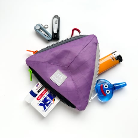 EYL Triple Pocket Pouch【S】Lavender