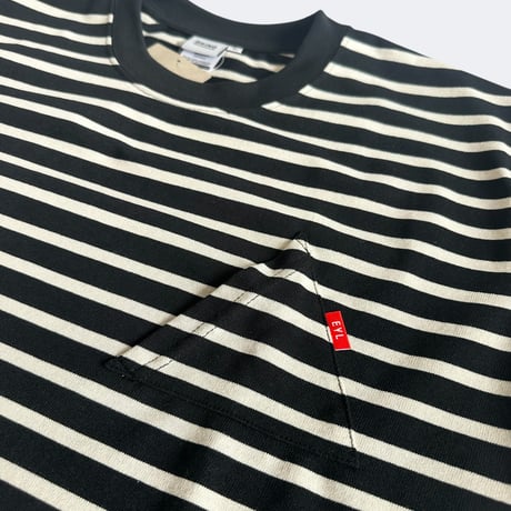 EYL Triangle Pocket S/S Tee DRYCOTTONY HeavyWeight Border