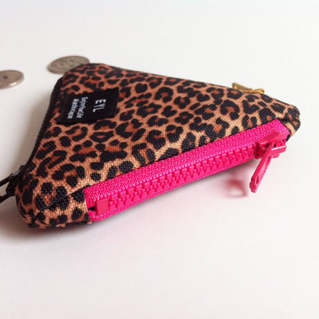 EYL Triple Pocket Pouch【COIN】Leopard