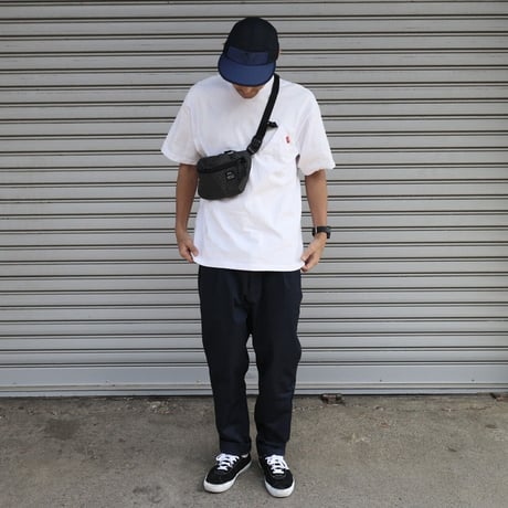 EYL "Waist Bag" 210D HDPE X-Grid Black