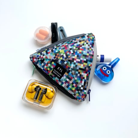 EYL Triple Pocket Pouch【S】Digital Noise