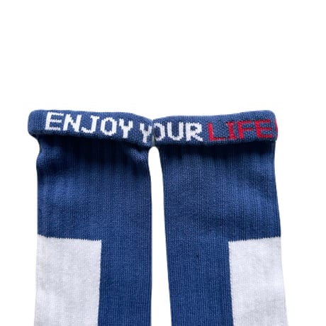 ching & co.× EYL "Blue White" Socks