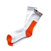 ching & co.× EYL "White Orange" Socks