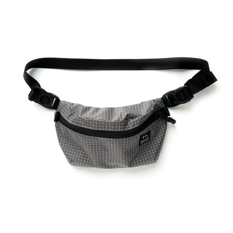 EYL "Waist Bag" 210D HDPE X-Grid Gray