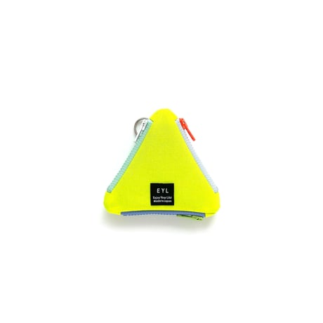 EYL Triple Pocket Pouch【COIN】Optic Yellow