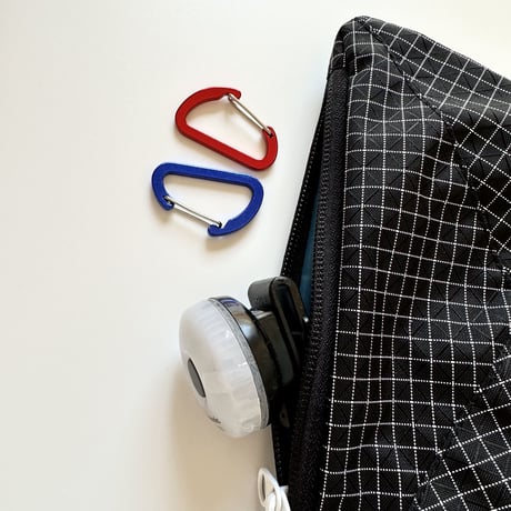 EYL Triple Pocket Pouch【M】Dyneema 210 denier X-grid Black
